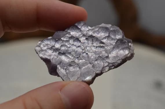 Funky Raw Lepidolite chunk