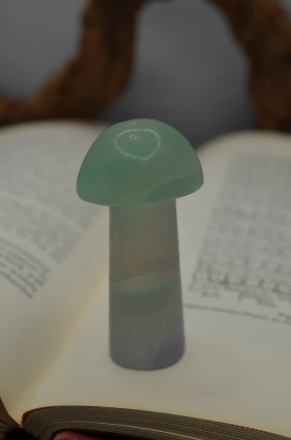Rainbow Fluorite Polished Mushroom